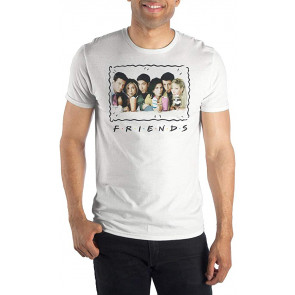 Friends TV Show Merchandise Mens Milkshakes Varsity T-Shirt
