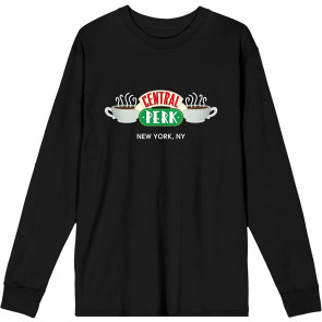 Friends TV Sitcom Series Central Perk Logo Men's Black T-Shirt