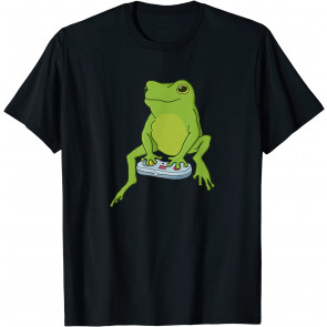Frog Playing Video Game T-Shirt