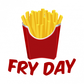 Fry Day Funny French Fries Pun Tshirt