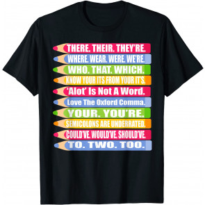 Fun Spelling And Grammar  T-Shirt