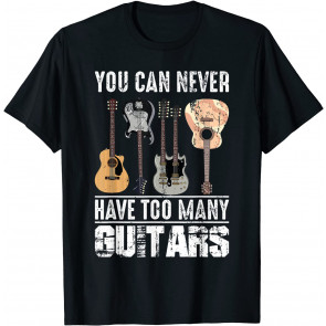 Funny Acoustic Guitarist Musical Instrument Electric Guitar T-Shirt