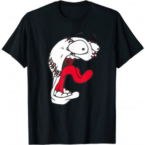 Funny Baseball Ball Cartoon Sport Lover Gift T-Shirt