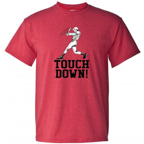 Funny Baseball Football Sports Touchdown Fantasy Home Run Humor Men's T-Shirt