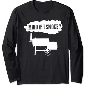 Funny BBQ Grilling Offset Smoker T-Shirt