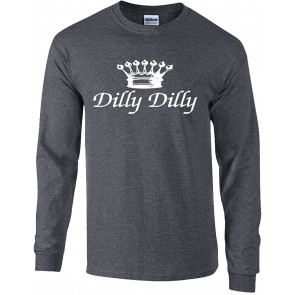Funny Beer Drinking Dilly Dilly Script T-Shirt