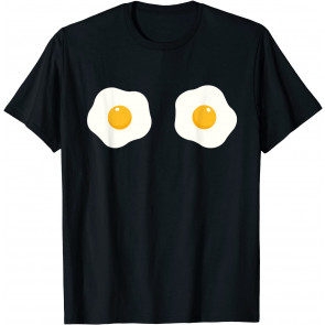 Funny Boobs Egg Deviled Egg Day 2019 Gift For Women T-Shirt