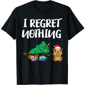 Funny Bulldog Christmas  T-Shirt