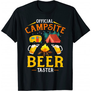 Funny Camper Beer  T-Shirt