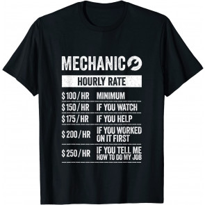 Funny Car Auto Diesel Mechanic Gift Men Boys T-Shirt