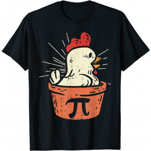 Funny Chicken Pot Pi  T-Shirt