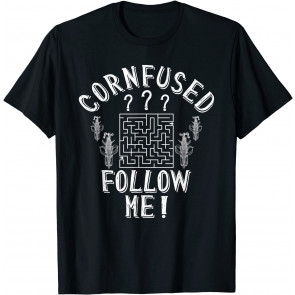 Funny Corn Maze Cornfield Idea Fall Fair Fashion Season T-Shirt