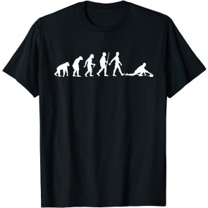 Funny Curling Gift For Men Women Curling Team Stone Player T-Shirt