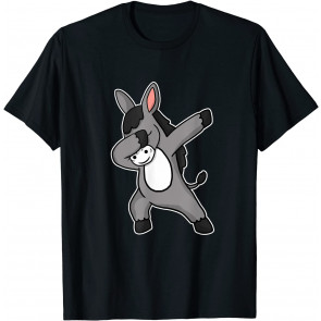 Funny Dabbing Donkey Dab Dance Cool Mule Lover Gift T-Shirt