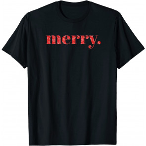 Funny Family Christmas Merry Cute Vintage Xmas Holiday T-Shirt