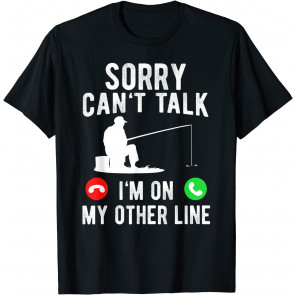Funny Fishing Dad Mens T-Shirt