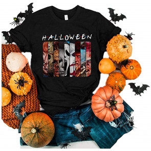 Funny Friends Horror Halloween T-Shirt
