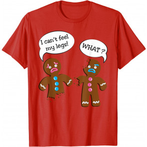 Funny Gingerbread Men Christmas T-Shirt
