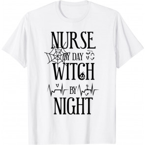Funny Halloween Nurse Graphic T-Shirt