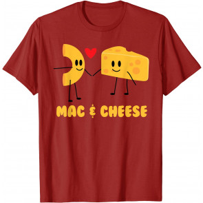 Funny Mac & Cheese Love Food T-Shirt