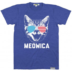 Funny Men's Animal Themed Patriotic Graphic T-Shirt