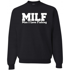 Funny MILF Man I Love Fishing Fishing T-Shirt