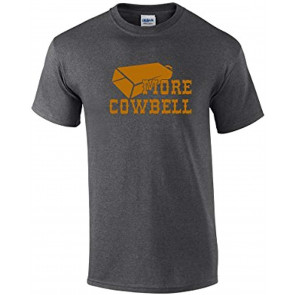 Funny More Cowbell Western Cow Bell Skit Humor Men's T-Shirt