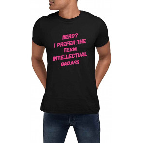 Funny Nerd, Black T-Shirt