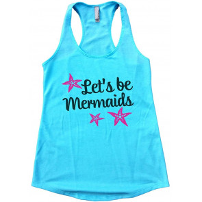 Funny Ocean Mermaid Lovers Tank - Fitness Gym  T-Shirt