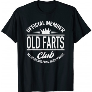 Funny Official Member Old Farts Club T-Shirt