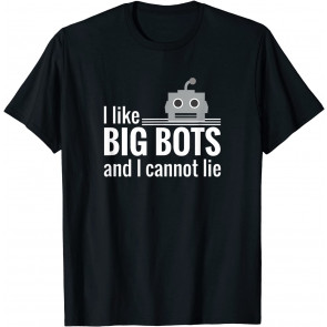 Funny Robot  T-Shirt