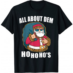 Funny Rude Santa Christmas T-Shirt