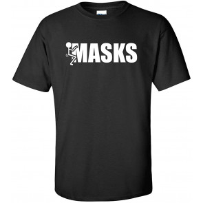 Funny Screw Masks Stick Figure T-Shirt