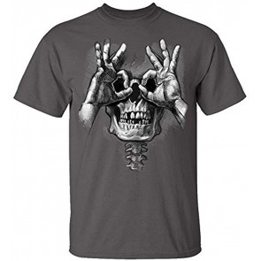 Funny Skull Hands Men's T-Shirt