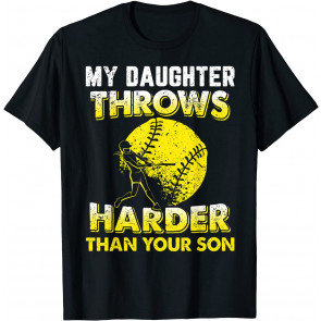 Funny Softball Dad  T-Shirt