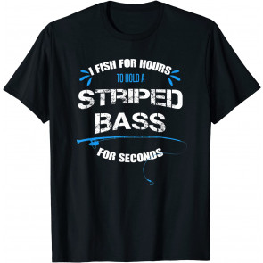 Funny Striper Fishing T T-Shirt