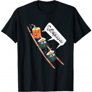 Funny Sushi Anime Kawaii Set Japanese Food Lover T-Shirt