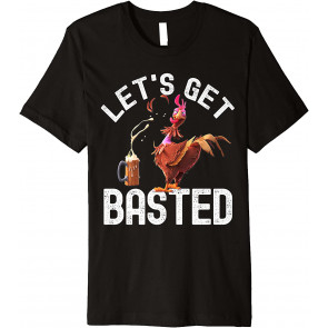 Funny Thanksgiving Holiday Costume Let's Get Basted T-Shirt