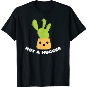 Funny Vintage Not A Hugger Cactus T-Shirt