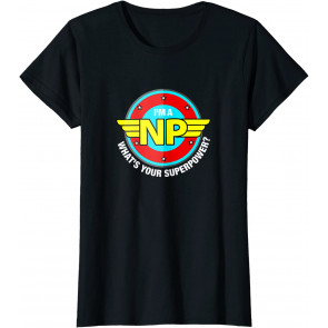 Funny Wonder Super NP Superpower T-Shirt