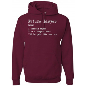 Future Lawyer Attorney Law Gift Humor T-Shirt