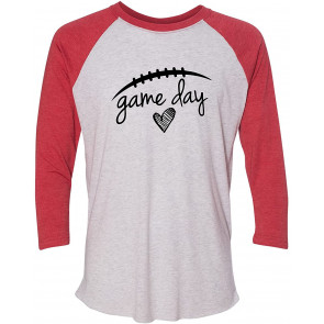 Game Day Football 3/4 Sleeve T-Shirt