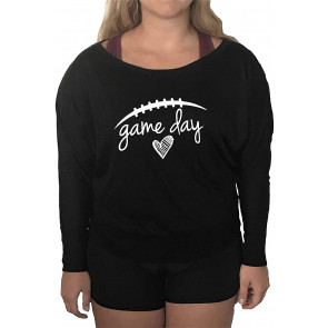 Game Day Football Flowy T-Shirt