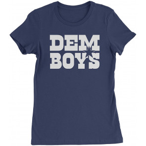 Game Day Lace-Up Dem Boys Dallas Womens T-Shirt