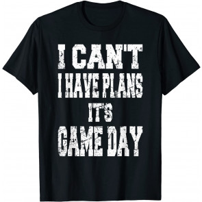 Game Day Vintage Football Player Sunday Fan Sports T-Shirt