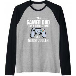 Gamer Dad Like A Normal Dad - Video Game Father T-Shirt
