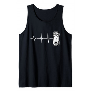 Gamer Heartbeat ECG - T-Shirt