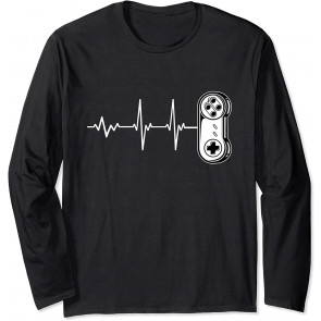 Gamer Heartbeat ECG - T-Shirt