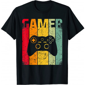Gamer Retro Video Game Controller Vintage T-Shirt