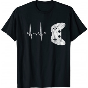 Gaming Heartbeat Video Gamer T-Shirt